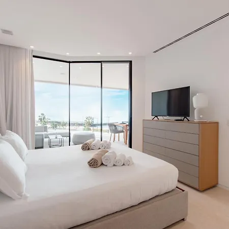 בית נופש Infinity 1-6 Luxe Sea View 2b פאלם-מאר